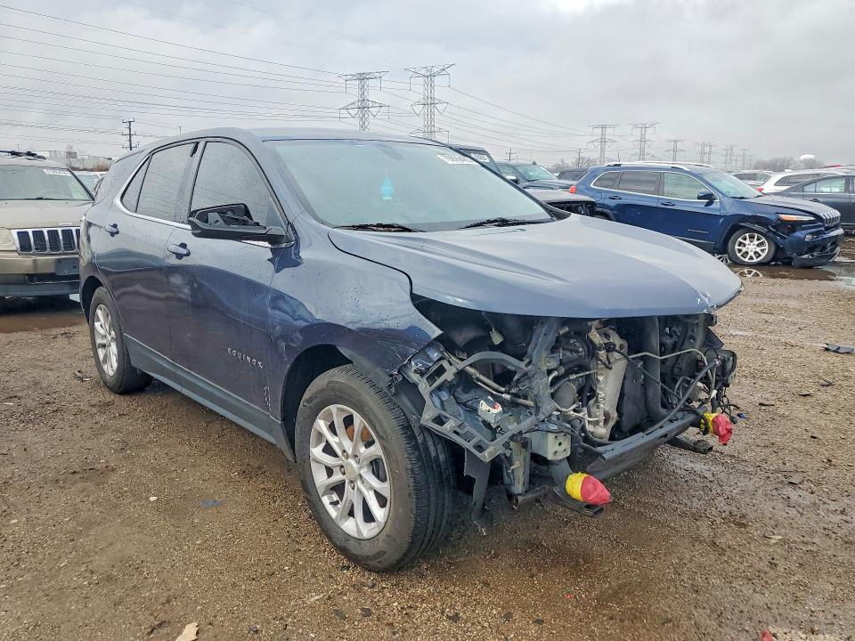 2018 Chevrolet Equinox VIN 3GNAXJEVXJS638719 COPART salvage auction — FRONT END, Il - Salvage Certificate, sold $1,100 on 2026-07-02 (photo 4)