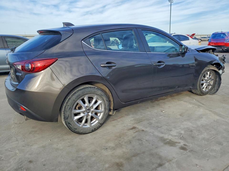 2014 Mazda VIN JM1BM1M71E1217245 COPART salvage auction — FRONT END, Tx - Salvage Vehicle Title, sold $175 on 2026-07-30 (photo 3)