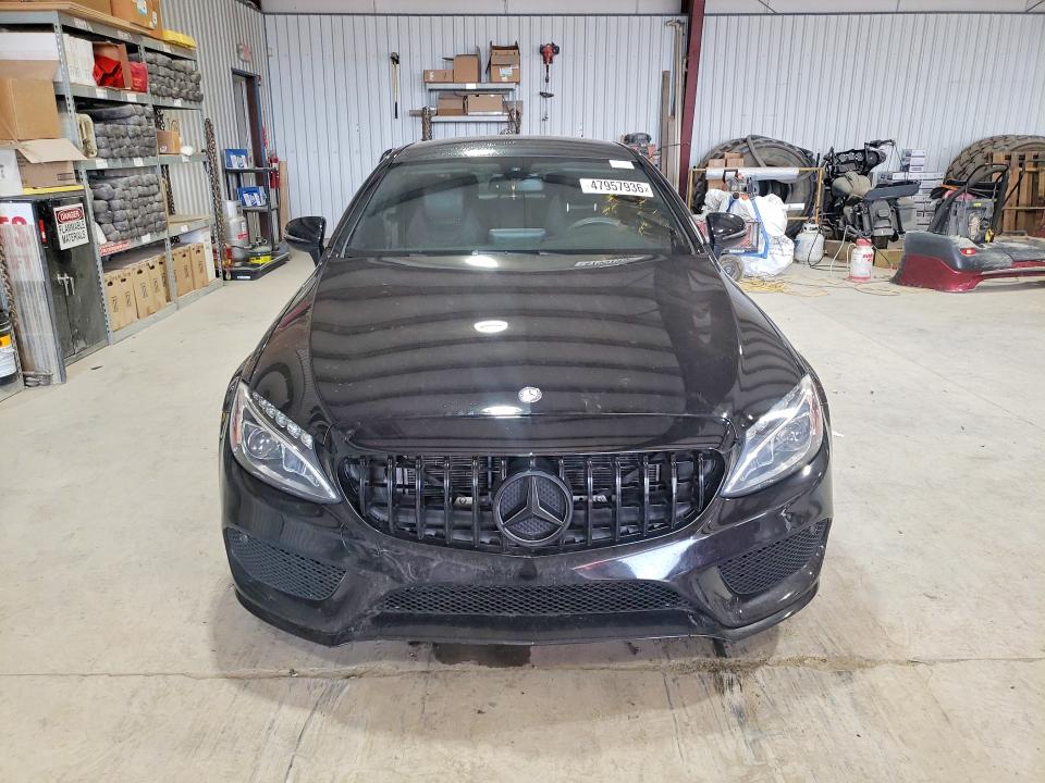 2017 Mercedes-benz C class VIN WDDWJ6EB4HF467764 COPART salvage auction — REAR END, Pa - Cert Of Title (P), sold $12,500 on 2026-07-27 (photo 5)