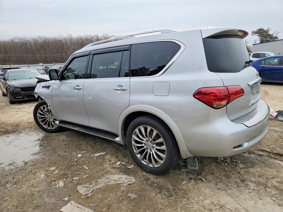 2017 Infiniti Qx80 VIN JN8AZ2NC6H9430250 COPART salvage auction — MECHANICAL, Va - Cert Of Title - Salvage, sold $250 on 2026-07-28 (photo 2)