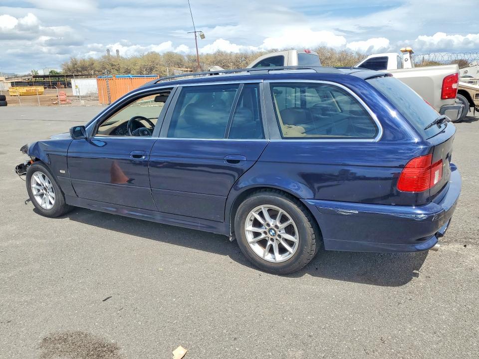 2003 BMW 5er VIN WBADS43403GE11878 COPART salvage auction — FRONT END, Hi - Certificate Of Salvage, sold $2 on 2026-08-03 (photo 2)