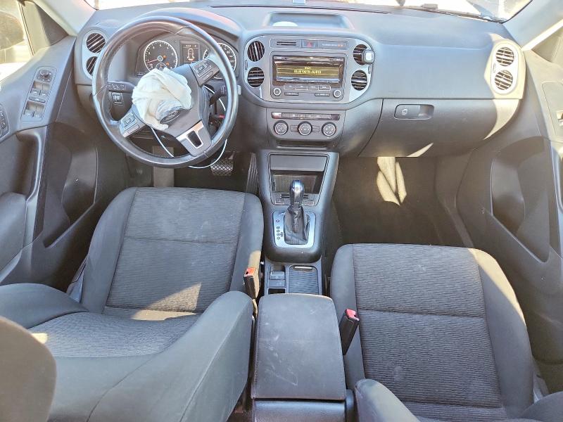2013 Volkswagen Tiguan VIN WVGAV3AX7DW567145 COPART salvage auction — FRONT END, Salvage Title, sold $500 on 2026-08-18 (photo 8)