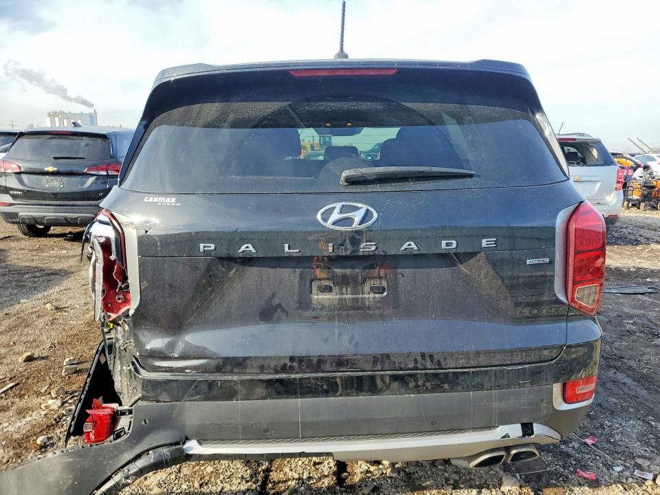 2021 Hyundai Palisade VIN KM8R1DHE0MU273462 COPART salvage auction — SIDE, IL - SALVAGE CERTIFICATE, sold $6,500 on 2026-07-24 (photo 6)