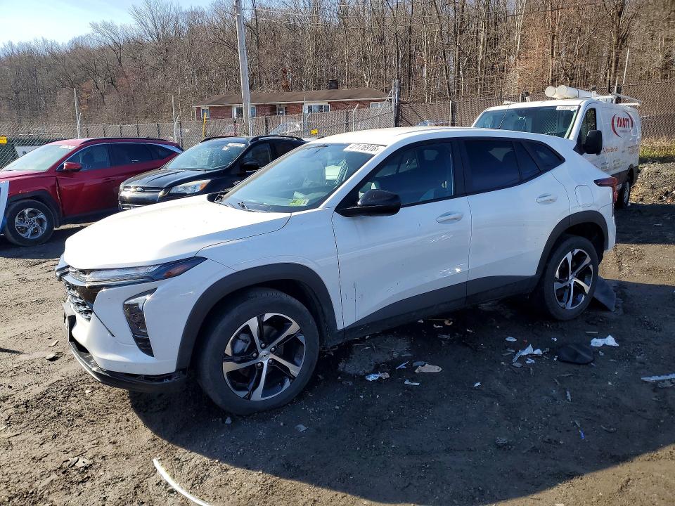 2024 Chevrolet VIN KL77LGE25RC246091 COPART salvage auction — FRONT END, Md - Cert Of Salvage > 75% Damage, sold $4,200 on 2026-07-14 (photo 1)