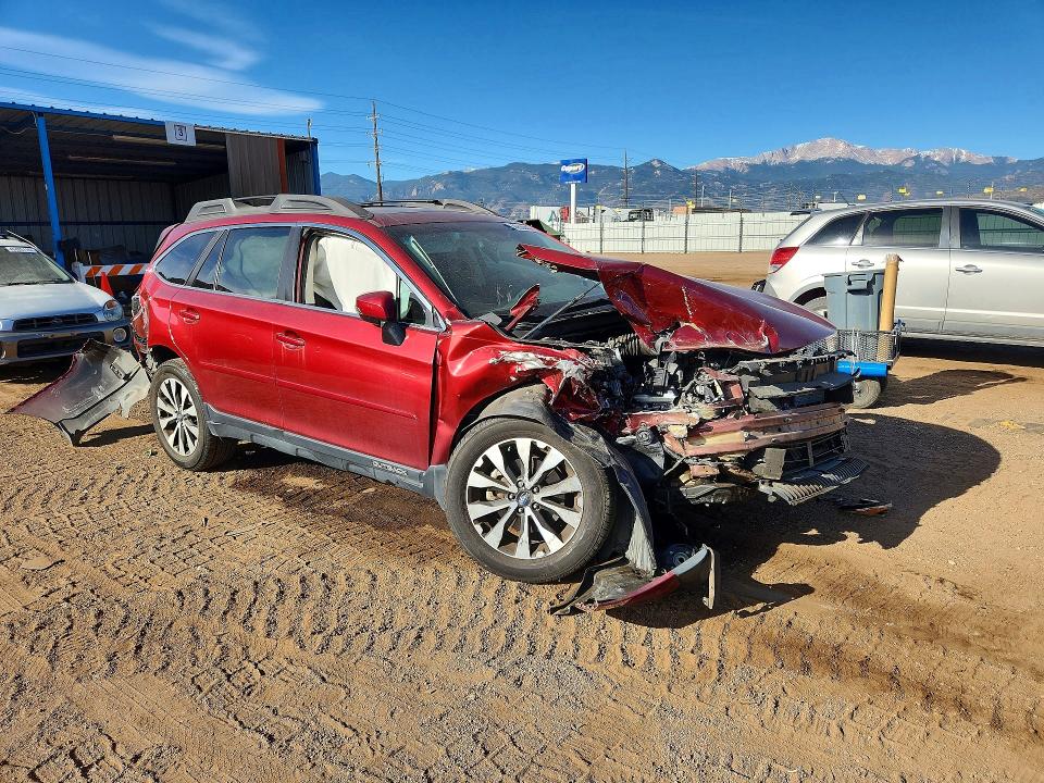 2016 Subaru Outback VIN 4S4BSBNC2G3359095 COPART salvage auction — FRONT END, CO, sold $350 on 2026-08-19 (photo 4)