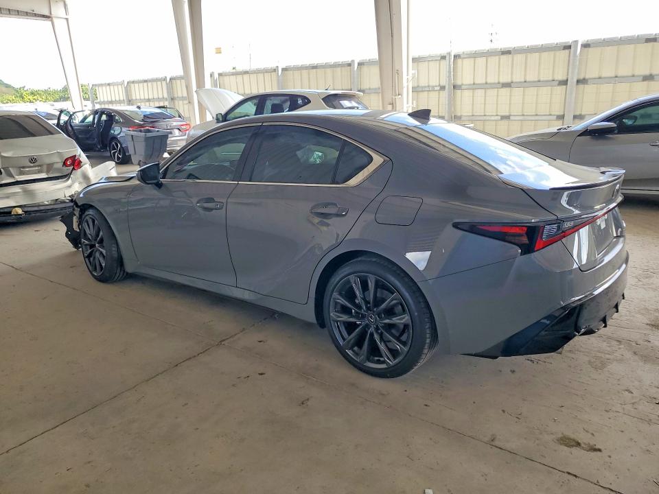 2025 Lexus Is VIN JTHBZ1B27S5094076 COPART salvage auction — FRONT END, Fl - Cert Of Title Slvg Rebuildable, sold $9,600 on 2026-07-06 (photo 2)