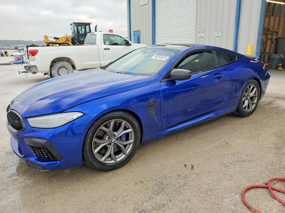2024 BMW M8 VIN WBSAE0C09RCR46815 COPART salvage auction — WATER/FLOOD, Tx - Salvage Title-Flood Damage, sold $44,000 on 2026-07-28 (photo 1)