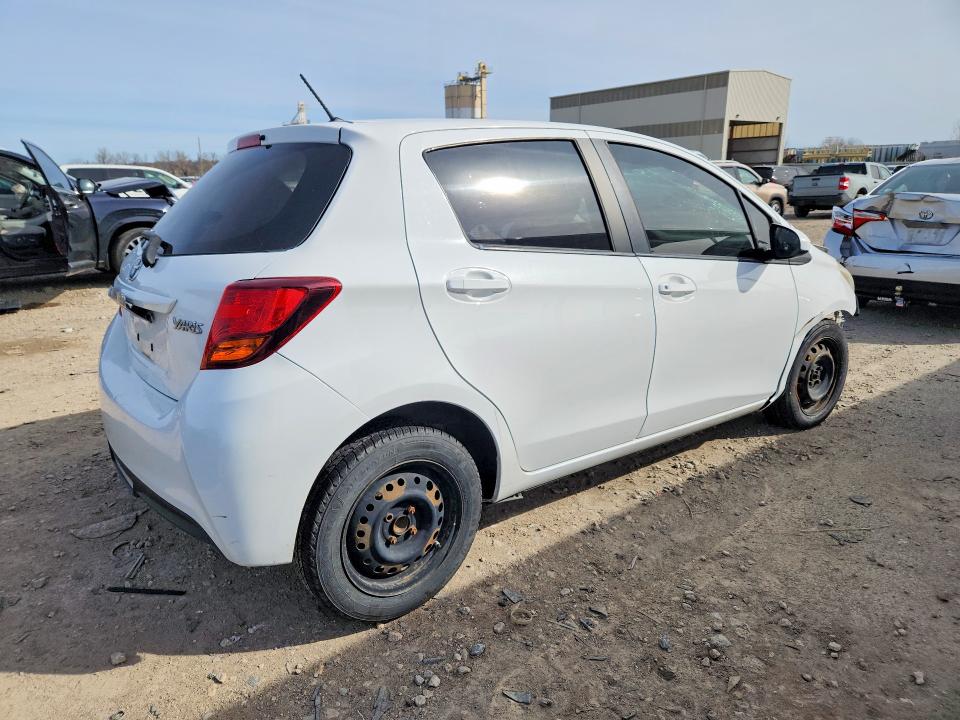 2015 Toyota Yaris VIN VNKKTUD30FA041850 COPART salvage auction — FRONT END, Salvage Title, sold $200 on 2026-07-21 (photo 3)