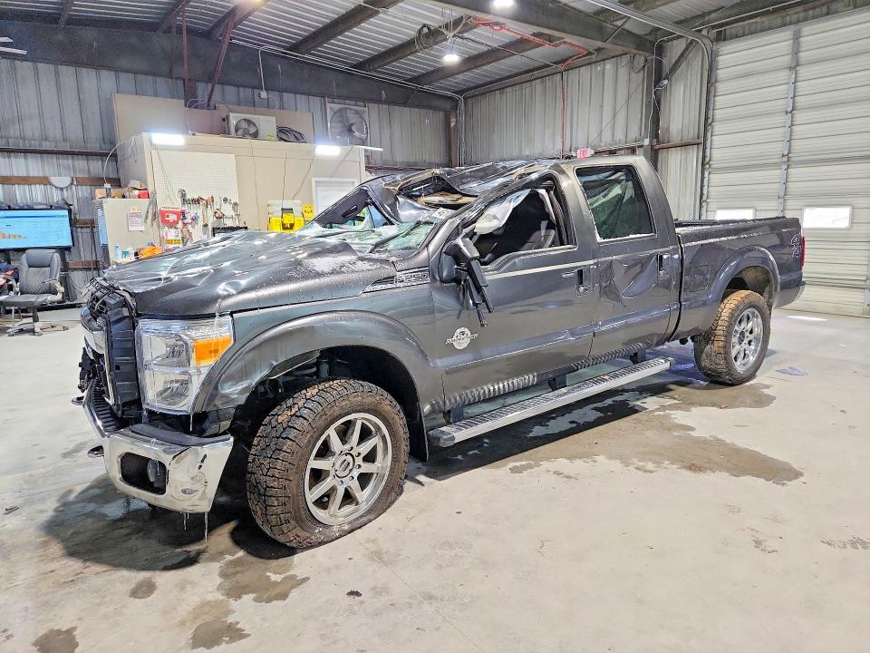 2015 Ford F250 VIN 1FT7W2BT9FED27749 COPART salvage auction — ROLLOVER, Mo - Salvage Certificate Of Title, sold $9,500 on 2026-07-27 (photo 1)