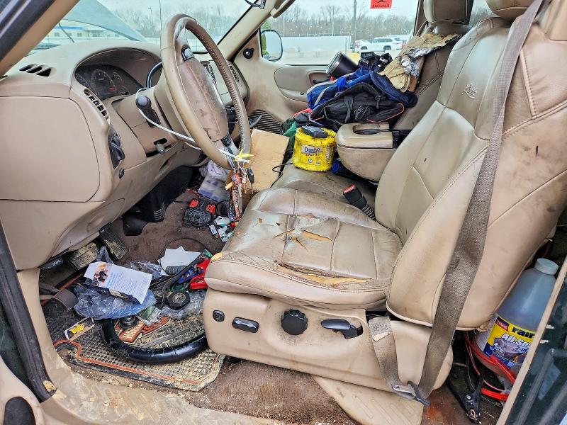 2002 Ford F-150 lightning VIN 1FTRX18L62NC09434 COPART salvage auction — VANDALISM, Mo - Certificate Of Title, sold $350 on 2026-07-02 (photo 7)