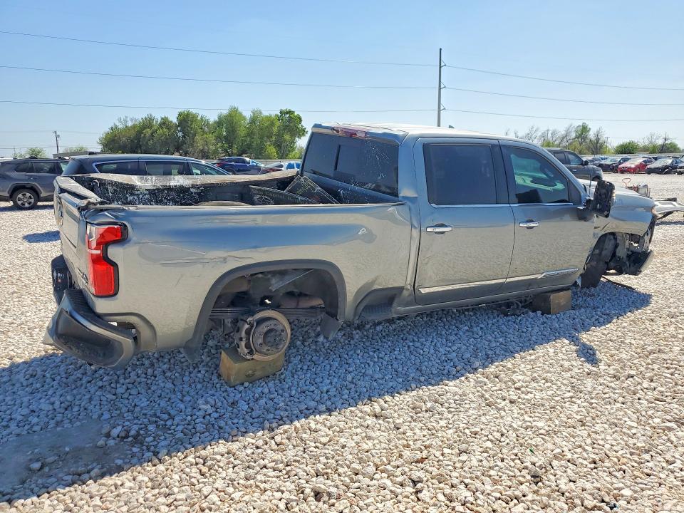 2024 Chevrolet Silverado VIN 2GC4YREY0R1202920 COPART salvage auction — SIDE, Tx - Salvage Vehicle Title, sold $70 on 2026-07-09 (photo 3)