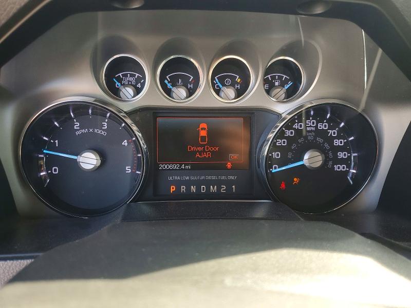 2016 Ford F-250 super duty VIN 1FT7W2BT8GEA42185 COPART salvage auction — REAR END, TX - SALVAGE VEHICLE TITLE, sold $13,200 on 2026-09-09 (photo 9)