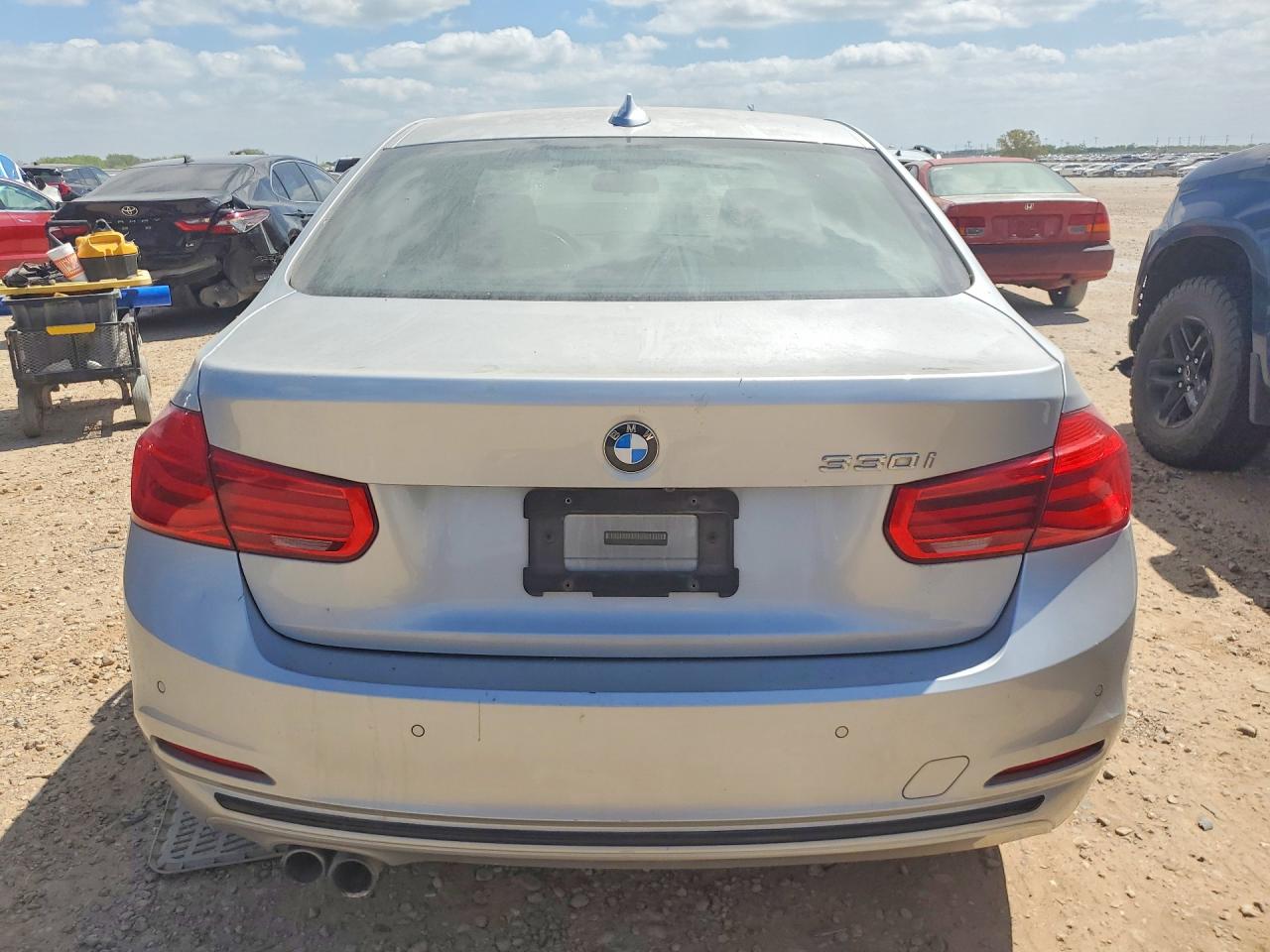 2017 BMW 3 Series VIN WBA8B9G50HNU49127 COPART salvage auction — Mechanical, TX - CERTIFICATE OF TITLE, sold $1,750 on 2026-07-09 (photo 6)