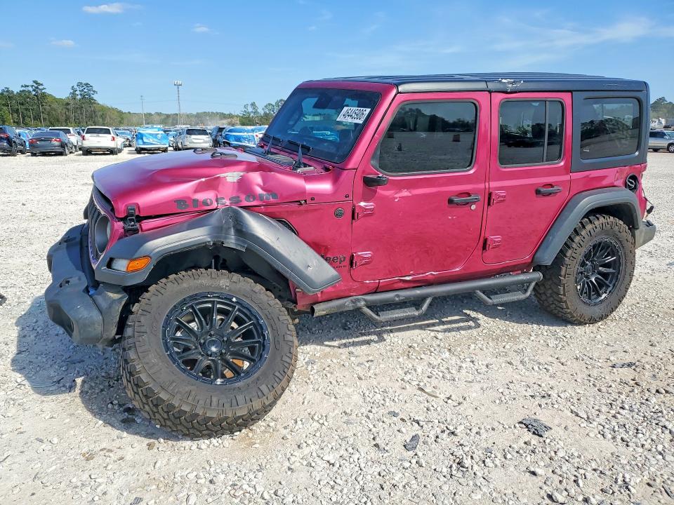 2024 Jeep Wrangler / VIN 1C4PJXDG4RW353184 COPART salvage auction — SIDE, Tx - Certificate Of Title, sold $9,400 on 2026-07-21 (photo 1)