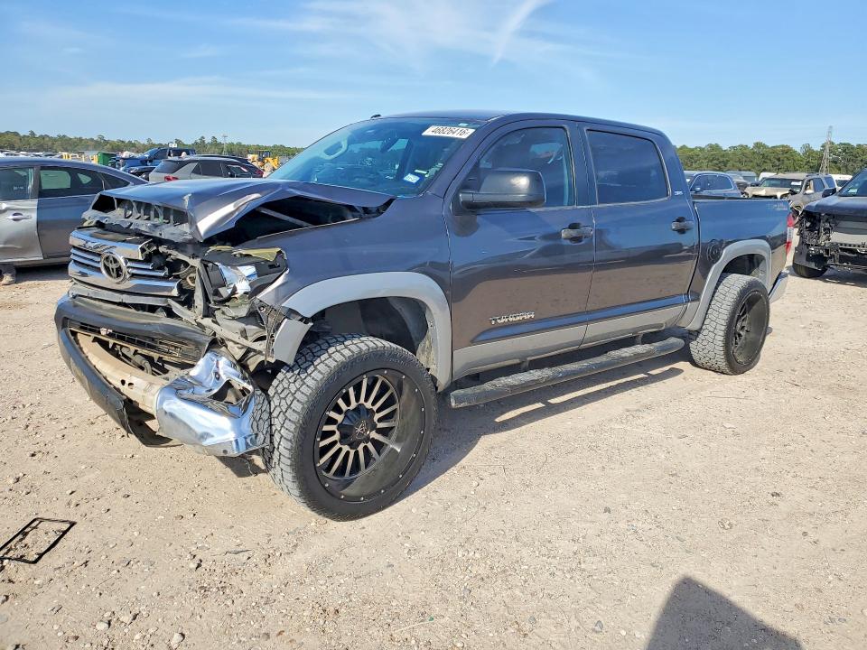 2016 Toyota Tundra VIN 5TFEM5F10GX096804 COPART salvage auction — FRONT END, Salvage Title, sold $4,800 on 2026-07-31 (photo 1)