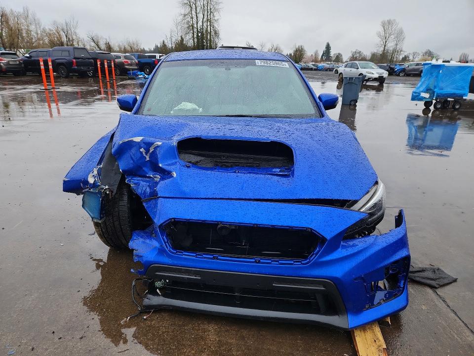 2021 Subaru Wrx VIN JF1VA2E64M9818771 COPART salvage auction — FRONT END, Or - Salvage Title Certificate, sold $8,800 on 2026-07-20 (photo 5)