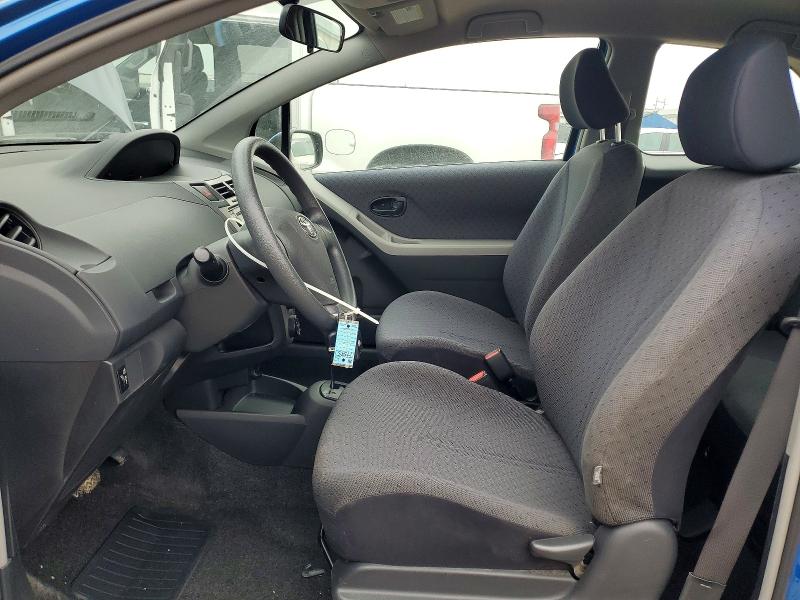 2010 Toyota Yaris VIN JTDJT4K33A5318967 COPART salvage auction — FRONT END, Ia - Cert Of Title-Salvage Title, sold $1,100 on 2026-07-15 (photo 7)