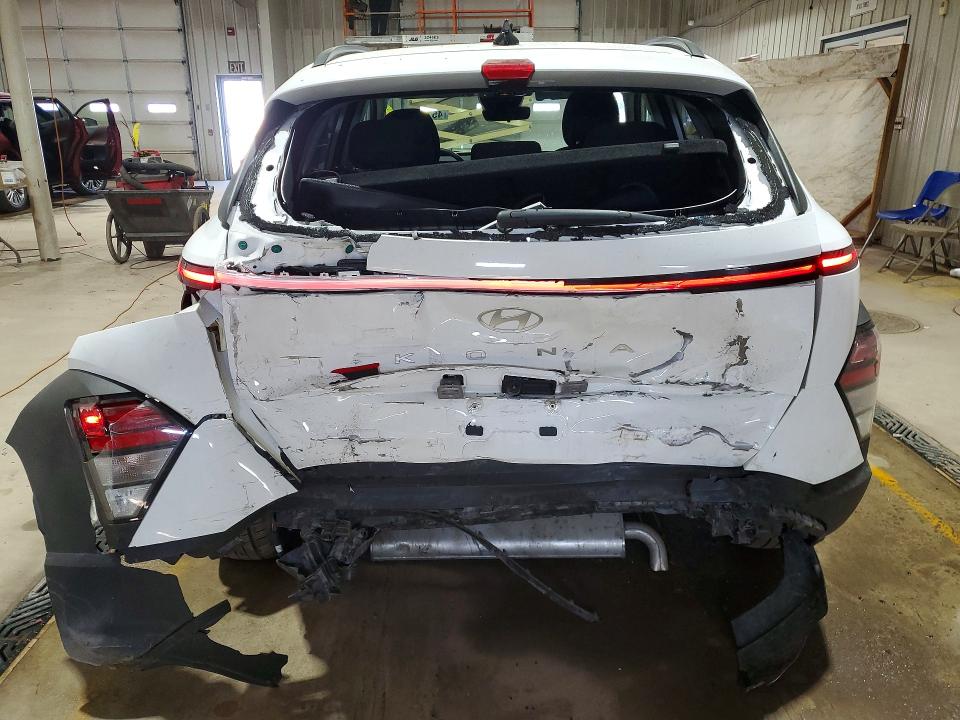 2025 Hyundai VIN KM8HB3AB4SU238343 COPART salvage auction — REAR END, Md - Cert Of Salvage > 75% Damage, sold $6,200 on 2026-07-06 (photo 6)
