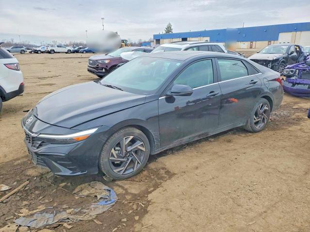 2024 Hyundai Elantra VIN KMHLN4DJ7RU094436 COPART salvage auction — FRONT END, MI - CERTIFICATE OF TITLE, sold $7,400 on 2026-07-02 (photo 1)