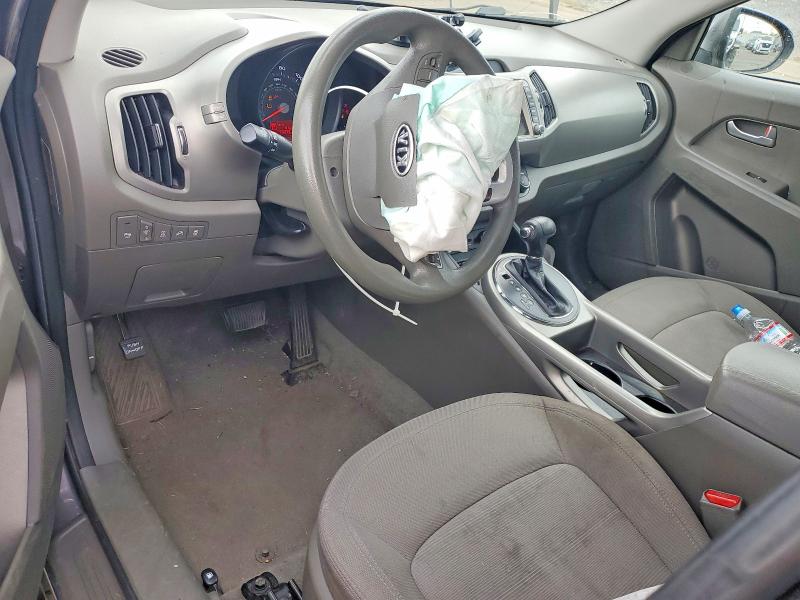 2011 Kia Sportage VIN KNDPBCA29B7091211 COPART salvage auction — FRONT END, Or - Salvage Title Certificate, sold $1,050 on 2026-07-06 (photo 8)