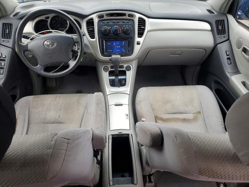 2004 Toyota Highlander VIN JTEEP21A240016965 COPART salvage auction — MECHANICAL, Nj - Certificate Of Title, sold $875 on 2026-07-22 (photo 8)