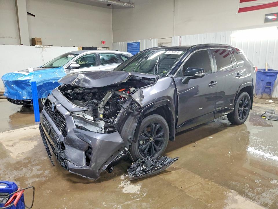 2023 Toyota Rav 4 VIN JTME6RFV1PJ037901 COPART salvage auction — FRONT END, Il - Salvage Certificate, sold $11,900 on 2026-07-07 (photo 1)