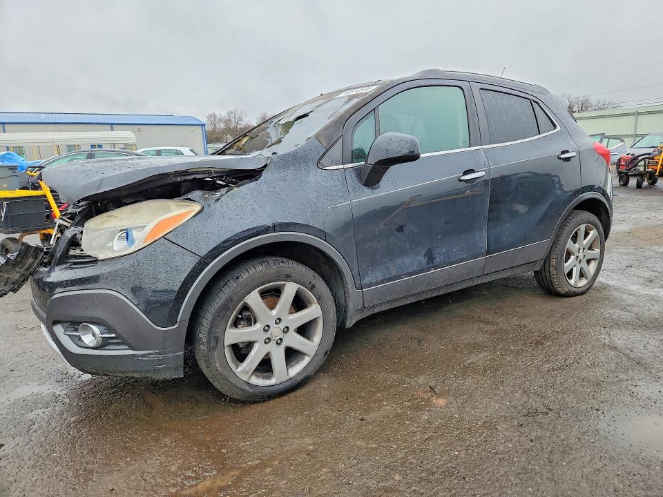 2013 Buick Encore VIN KL4CJHSB8DB113559 COPART salvage auction — ENGINE BURN, PA - CERTIFICATE OF SALVAGE, sold $400 on 2026-07-02 (photo 1)