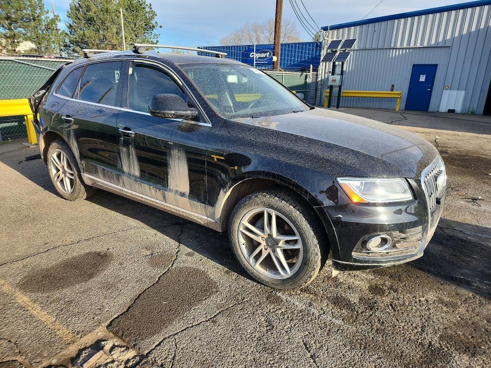 2016 Audi Q5 VIN WA1L2AFP3GA131150 COPART salvage auction — REAR END, Co - Salvage Title, sold $3,100 on 2026-07-09 (photo 4)