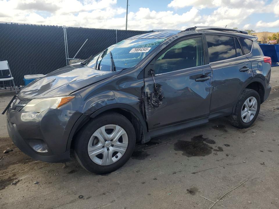 2015 Toyota VIN JTMBFREV3FJ047977 COPART salvage auction — FRONT END, Fl - Certificate Of Destruction, sold $2,300 on 2026-07-15 (photo 1)