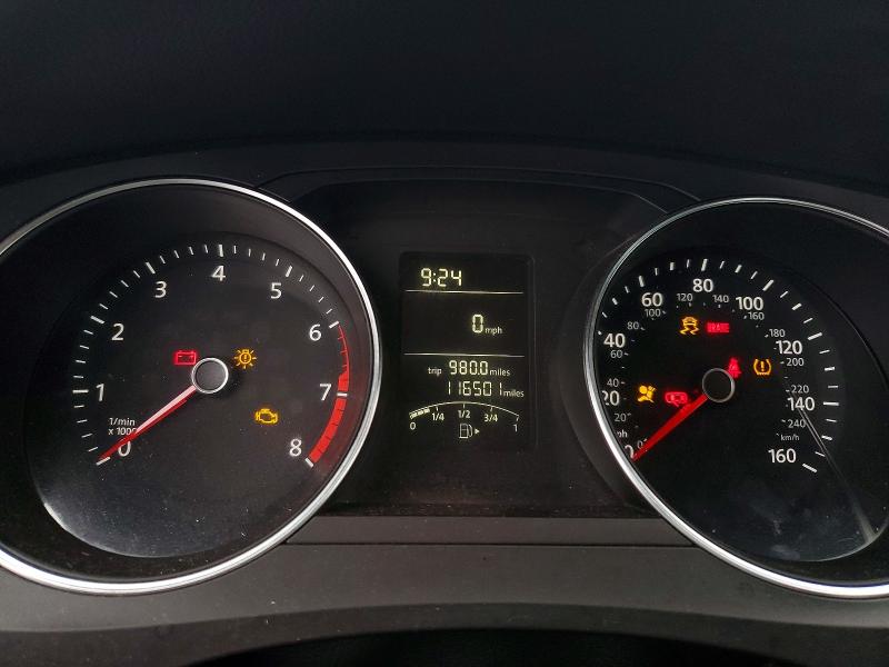 2015 Volkswagen Jetta VIN 3VW2K7AJ7FM332149 COPART salvage auction — FRONT END, Oh - Cert Of Title-Salvage, sold $425 on 2026-07-02 (photo 9)