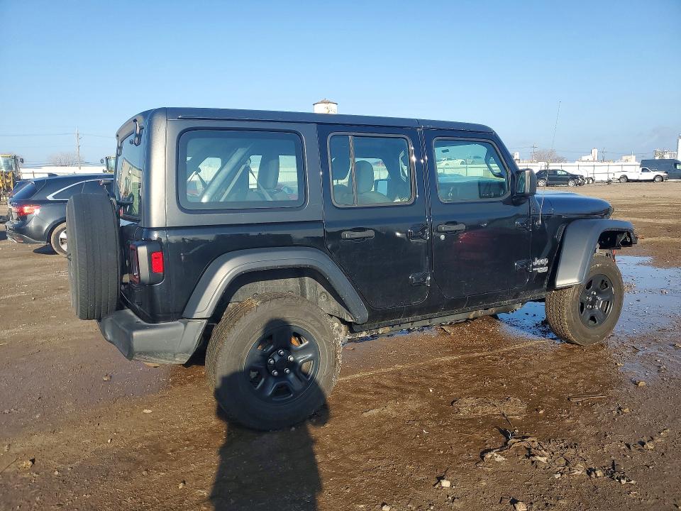 2019 Jeep Wrangler / VIN 1C4HJXDN9KW587331 COPART salvage auction — FRONT END, Id - Salvage Certificate Of Title, sold $4,650 on 2026-07-10 (photo 3)