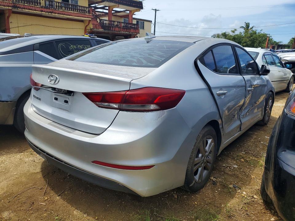 2018 Hyundai Elantra VIN KMHD74LF5JU630476 COPART salvage auction — SIDE, Hi - Certificate Of Salvage, sold $5 on 2026-07-27 (photo 3)