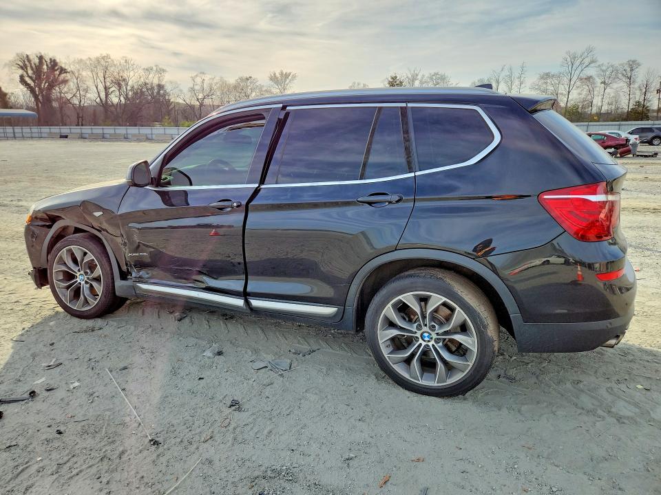 2017 BMW X3 VIN 5UXWX9C56H0T01576 COPART salvage auction — SIDE, Sc - Cert Of Title-Salvage, sold $2,350 on 2026-07-15 (photo 2)