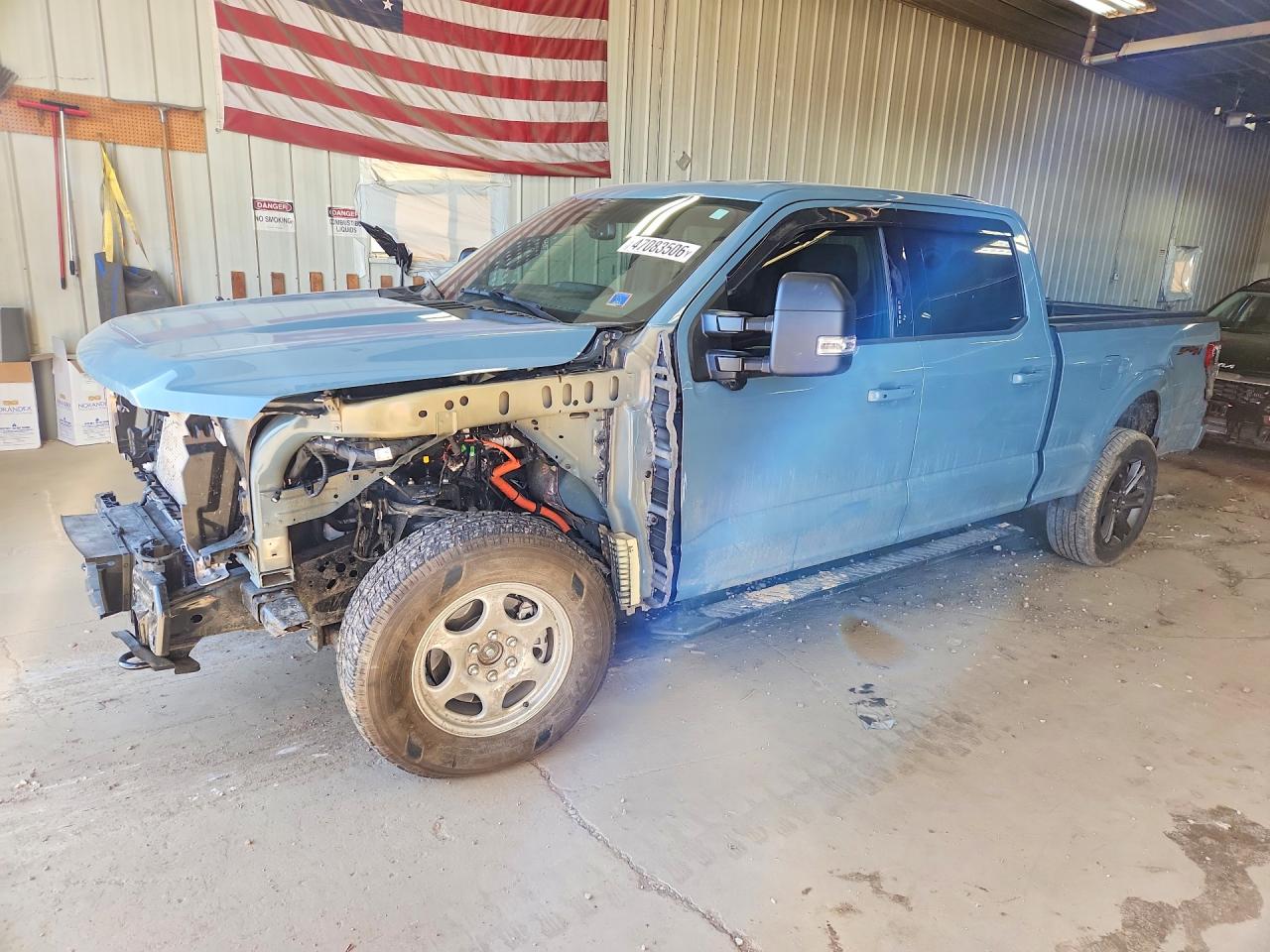 2023 Ford F-150 Lightning VIN 1FTFW1E83PKD59872 — COPART salvage auction photo