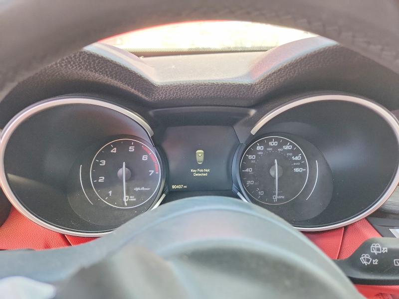 2019 Alfa romeo Stelvio VIN ZASPAJAN8K7C69358 COPART salvage auction — FRONT END, CA - LIEN PAPERS-CLEAN OR AC, sold $1,050 on 2026-07-21 (photo 9)