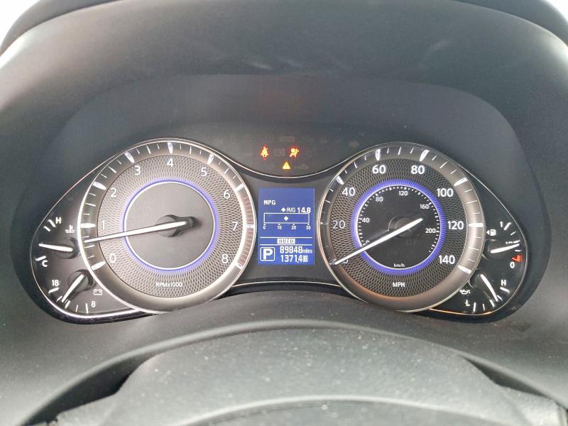 2018 Infiniti Qx80 VIN JN8AZ2NEXJ9191292 COPART salvage auction — REAR END, Mo - Salvage Certificate Of Title, sold $8,100 on 2026-07-09 (photo 9)