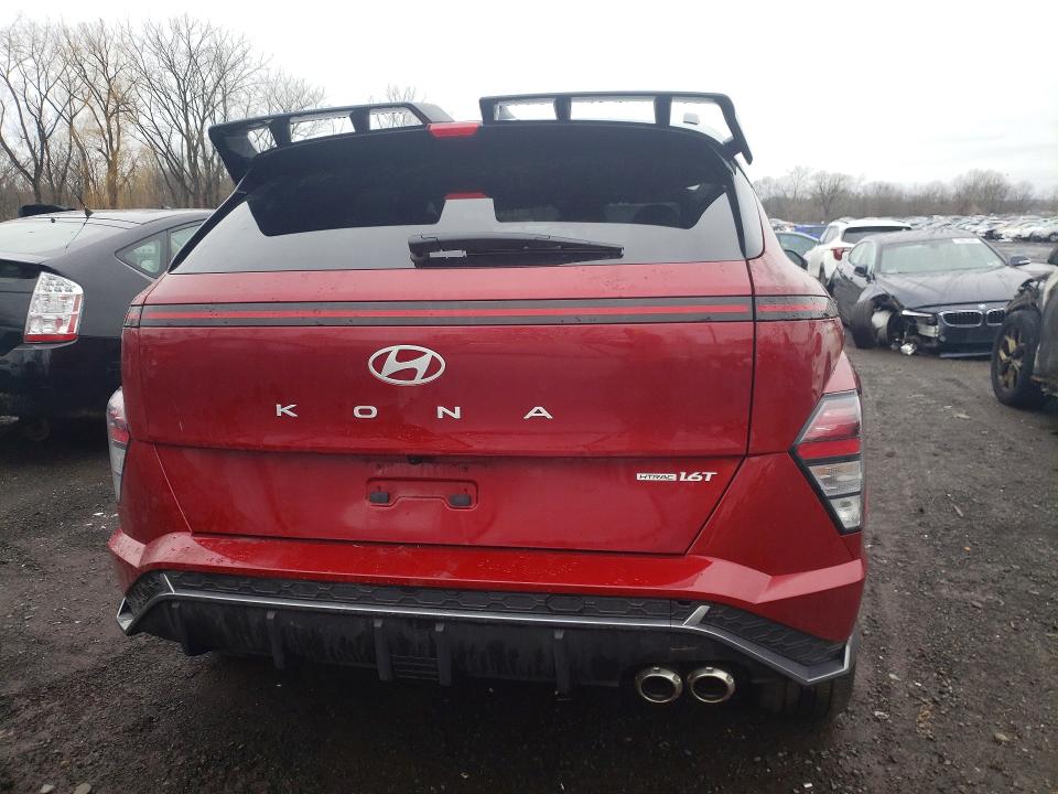 2024 Hyundai Kona VIN KM8HACA34RU072864 COPART salvage auction — SIDE, Ct - Cert Of Title-Salvage, sold $6,500 on 2026-07-14 (photo 6)