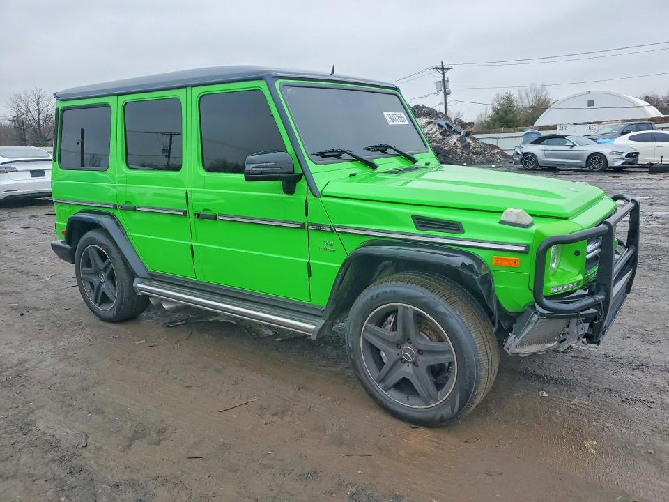 2015 Mercedes-benz G-klasse VIN WDCYC7DF2FX234328 COPART salvage auction — FRONT END, Nj - Cert Of Title-Salvage, sold $24,200 on 2026-07-31 (photo 4)
