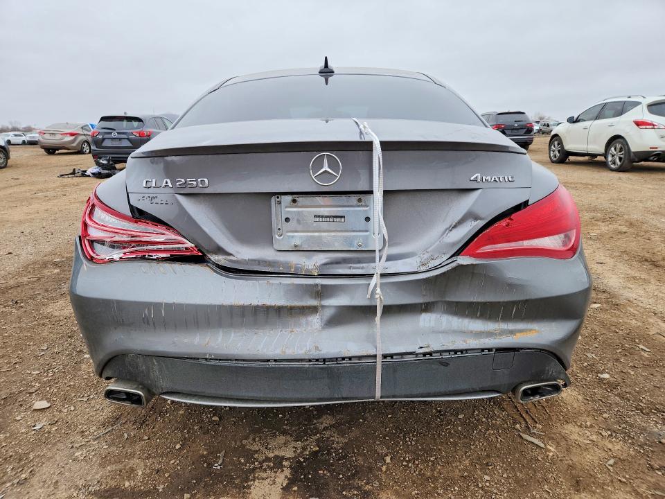 2015 Mercedes-benz VIN WDDSJ4GB5FN185667 COPART salvage auction — REAR END, Id - Salvage Certificate Of Title, sold $1,650 on 2026-07-21 (photo 6)