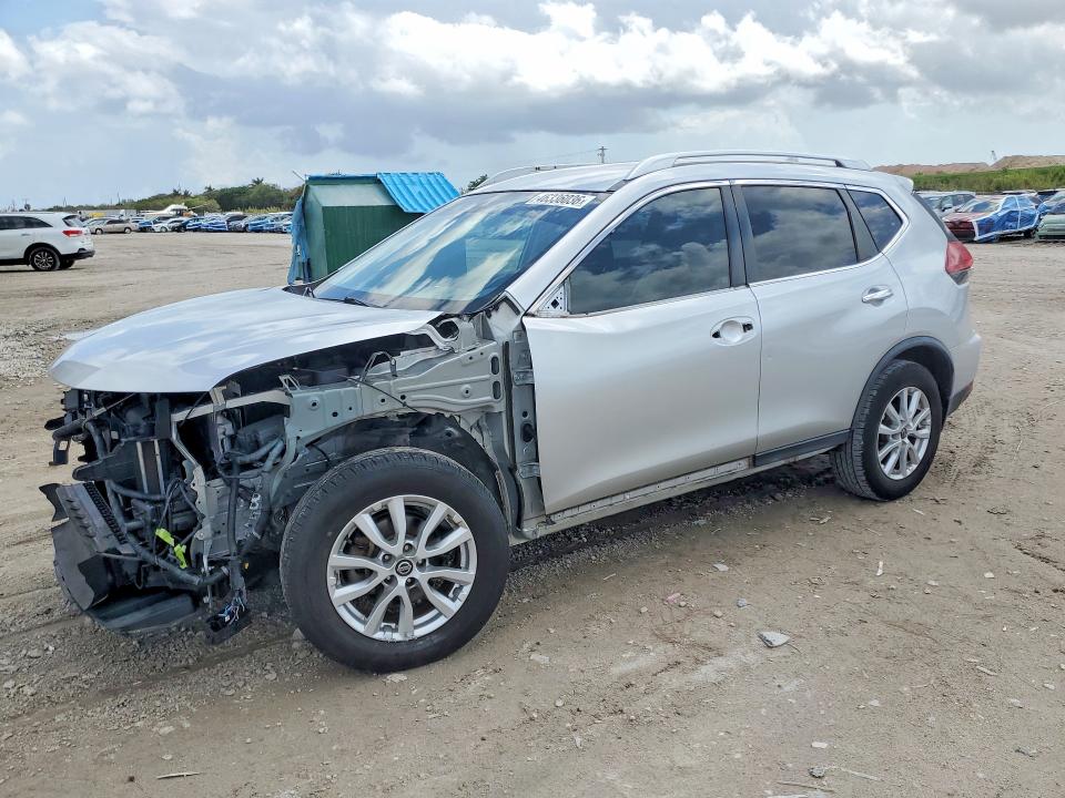 2019 Nissan Rogue VIN KNMAT2MT2KP552492 COPART salvage auction — FRONT END, Fl - Cert Of Title Slvg Rebuildable, sold $1,400 on 2026-07-23 (photo 1)