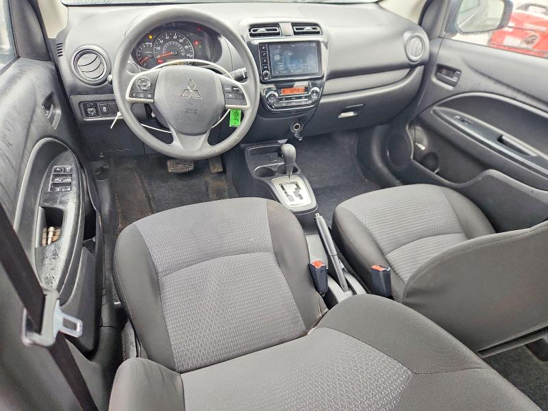 2024 Mitsubishi Mirage VIN ML32FUFJ1RHF12479 COPART salvage auction — FRONT END, PA - CERTIFICATE OF SALVAGE, sold $1,800 on 2026-07-28 (photo 8)