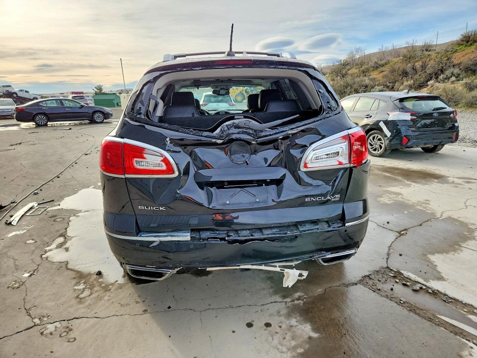 2017 Buick Enclave VIN 5GAKVCKD5HJ280503 COPART salvage auction — REAR END, Nv - Salvage Title, sold $1,150 on 2026-07-30 (photo 6)