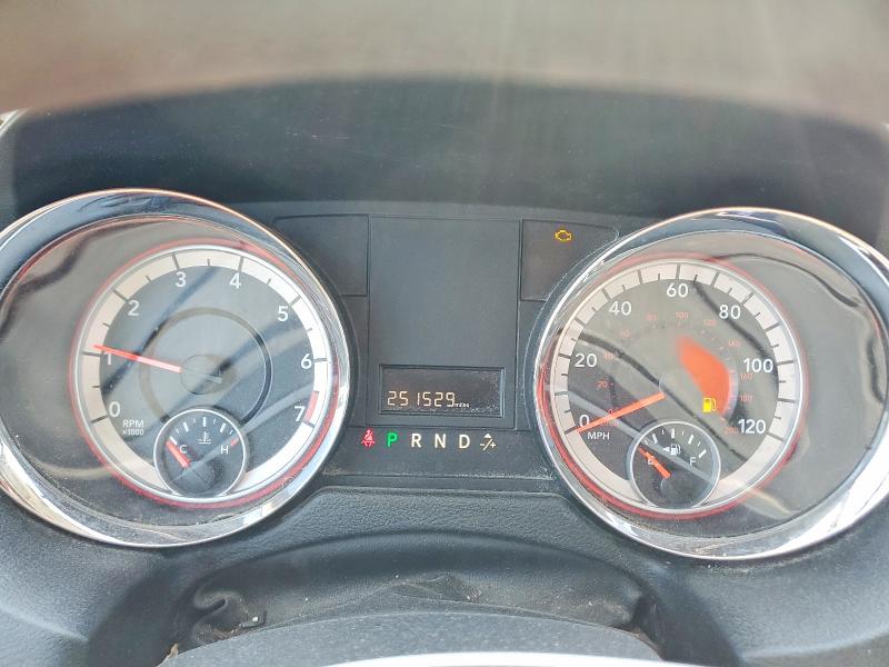 2014 Dodge Caravan VIN 2C4RDGCG6ER263331 COPART salvage auction — FRONT END, Ma - Certificate Of Title, sold $750 on 2026-07-23 (photo 9)