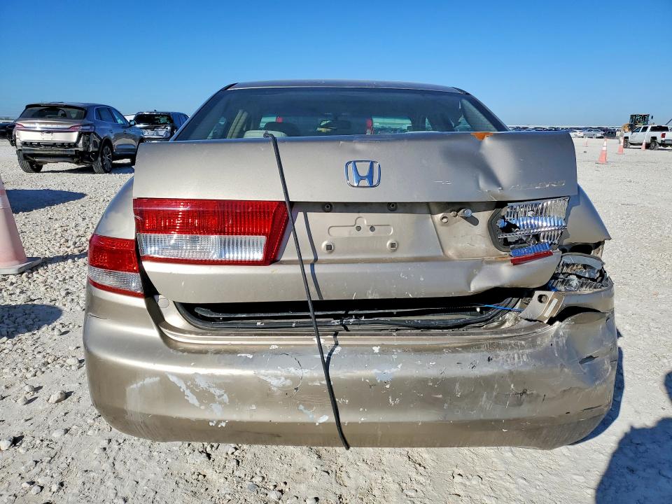 2004 Honda Accord VIN 1HGCM56654A157485 COPART salvage auction — REAR END, Tx - Salvage Vehicle Title, sold $250 on 2026-07-02 (photo 6)