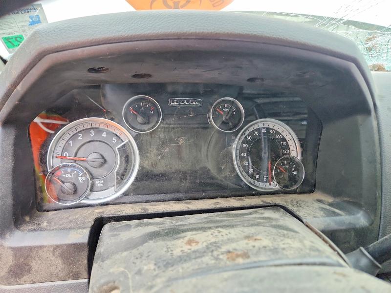 2017 Ram 2500 VIN 3C6UR4DL8HG632343 COPART salvage auction — FRAME DAMAGE, LA - CERT OF TITLE-SALVAGE, sold $4,400 on 2026-07-02 (photo 9)