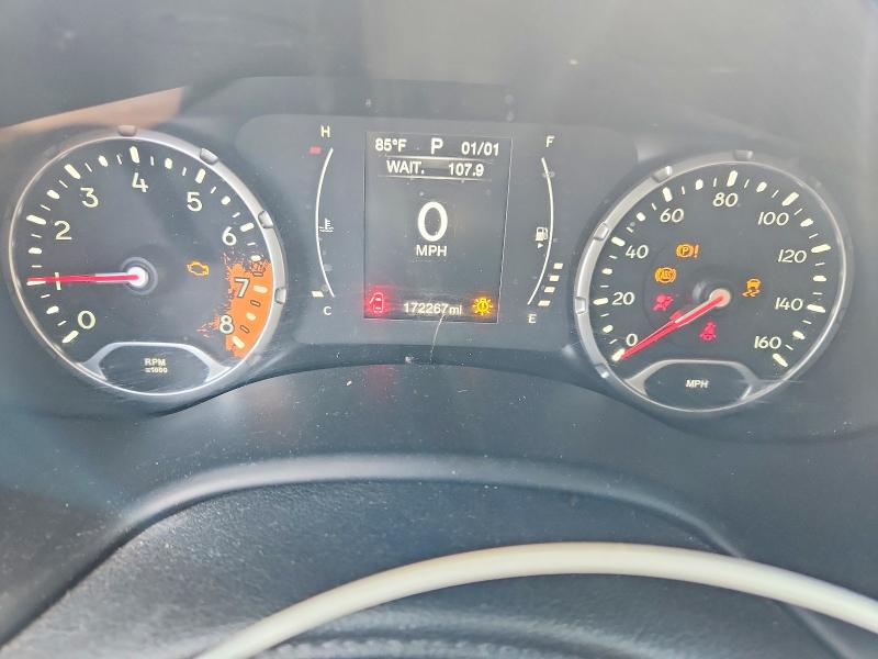 2016 Jeep Renegade VIN ZACCJABT5GPD37582 COPART salvage auction — FRONT END, Oh - Cert Of Title-Salvage, sold $350 on 2026-08-12 (photo 9)