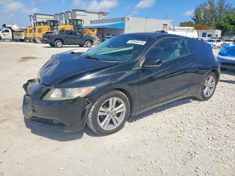 2011 Honda Cr-z VIN JHMZF1D65BS002617 COPART salvage auction — FRONT END, FL - CERT OF TITLE SLVG REBUILDABLE, sold $275 on 2026-07-31 (photo 1)