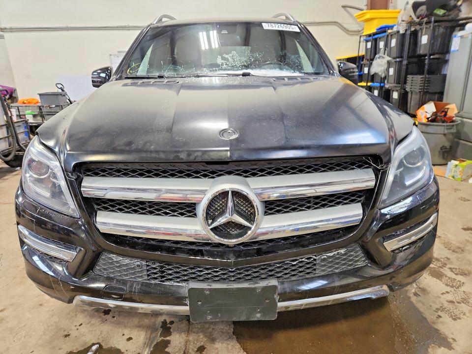 2013 Mercedes-benz Gl-class VIN 4JGDF7CE7DA226256 COPART salvage auction — FRONT END, Ab - Oop - Active, sold $3,150 on 2026-07-02 (photo 5)