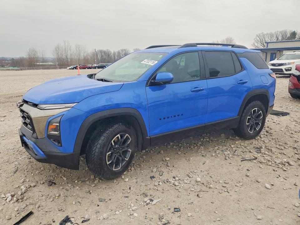 2025 Chevrolet Equinox VIN 3GNAXSEG0SL211178 COPART salvage auction — WATER/FLOOD, Mi - Cert Of Title-Flood Vehicle, sold $14,600 on 2026-07-02 (photo 1)