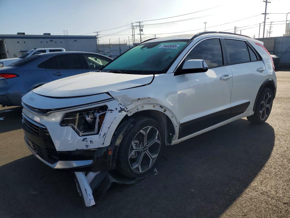2023 Kia Niro VIN KNDCR3LEXP5043169 COPART salvage auction — FRONT END, Salvage Title, sold $9,200 on 2026-07-15 (photo 1)